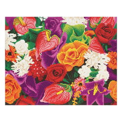 Image of CA Mounted Kit (Lg): Flowers