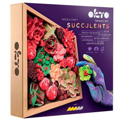 Image of Wood & Craft – Succulents – Passion