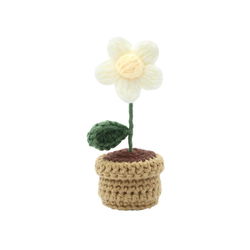 Image of Crochet Kit – Potted Sunflower DIY – Currently Unavailable