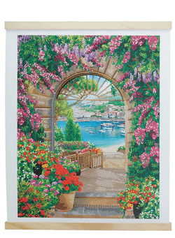 Image of Crystal Art Scroll Kit: Window to Paradise