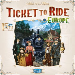 Image of Ticket to Ride Europe 15th Anniversary Edition