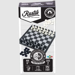 Image of Magnetic Chess & Checkers Game