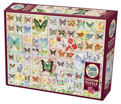 Image of Butterflies and Blossoms 2000 pc Puzzle