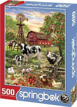 Image of 500 Pc Puzzle – Barnyard Animals