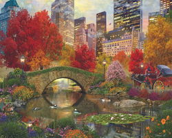 Image of 1500 Pc Puzzle – Central Park Paradise