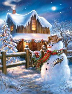 Image of 500 Pc Puzzle – The Country Christmas