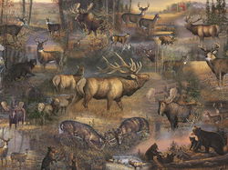 Image of Big Game Collage- 1000pc Puzzle