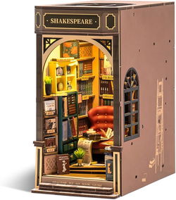 Image of Robotime Bookstore Book Nook & Wonderland