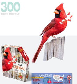Image of I AM Cardinal – Madd Capp Puzzle – 300 pc