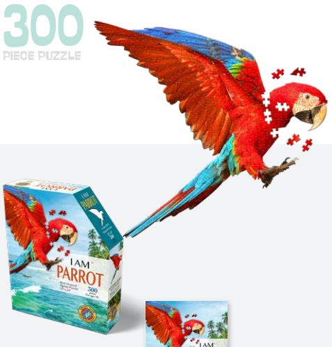 Image of I AM Parrot – Madd Capp Puzzle – 300 pc