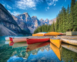 Image of 1000 Pc Puzzle – Calm Canoes