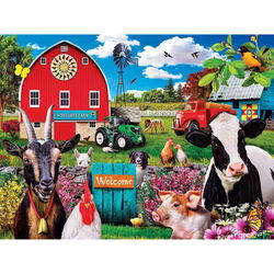 Image of 300 Pc Puzzle – Green Acres Welcoming Committee