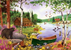 Image of Bear Lake 35 Pc. Tray Puzzle