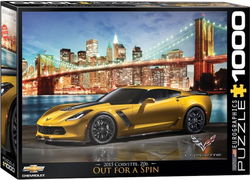 Image of 1000 Pc Puzzle – Corvette Z06 Out for a Spin