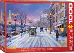 Image of 1000 Pc Puzzle – Christmas Eve in Paris