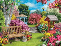 Image of 500 Pc Puzzle – Beautiful Blossoms