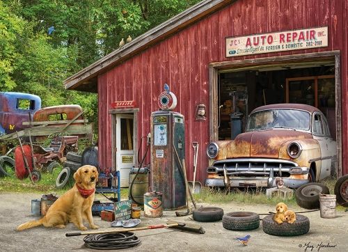 Image of 500 Pc Puzzle – Auto Repair