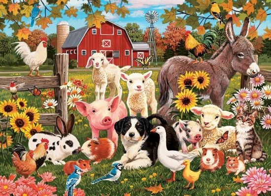 Image of 350 Pc Puzzle – Family Farm