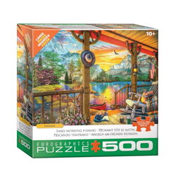 Image of 500 Pc Puzzle – Early Morning Fishing