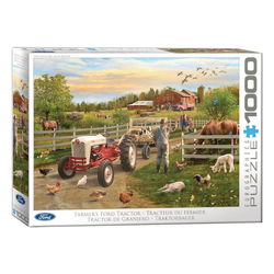 Image of 1000 Pc Puzzle – Farmers Ford Tractor