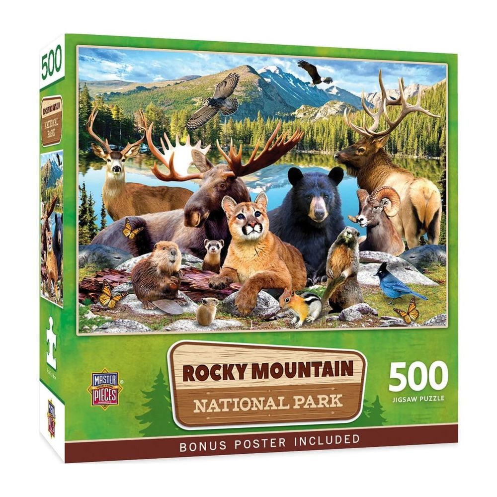 Image of 500 Pc Puzzle – Rocky Mountain National Park