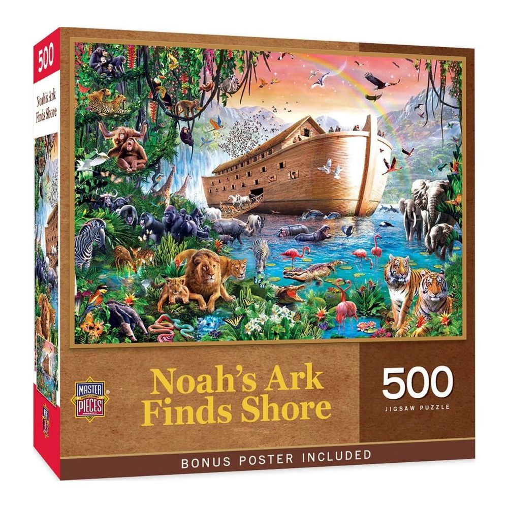 Image of 500 Pc Puzzle – Noah’s Ark Finds Shore