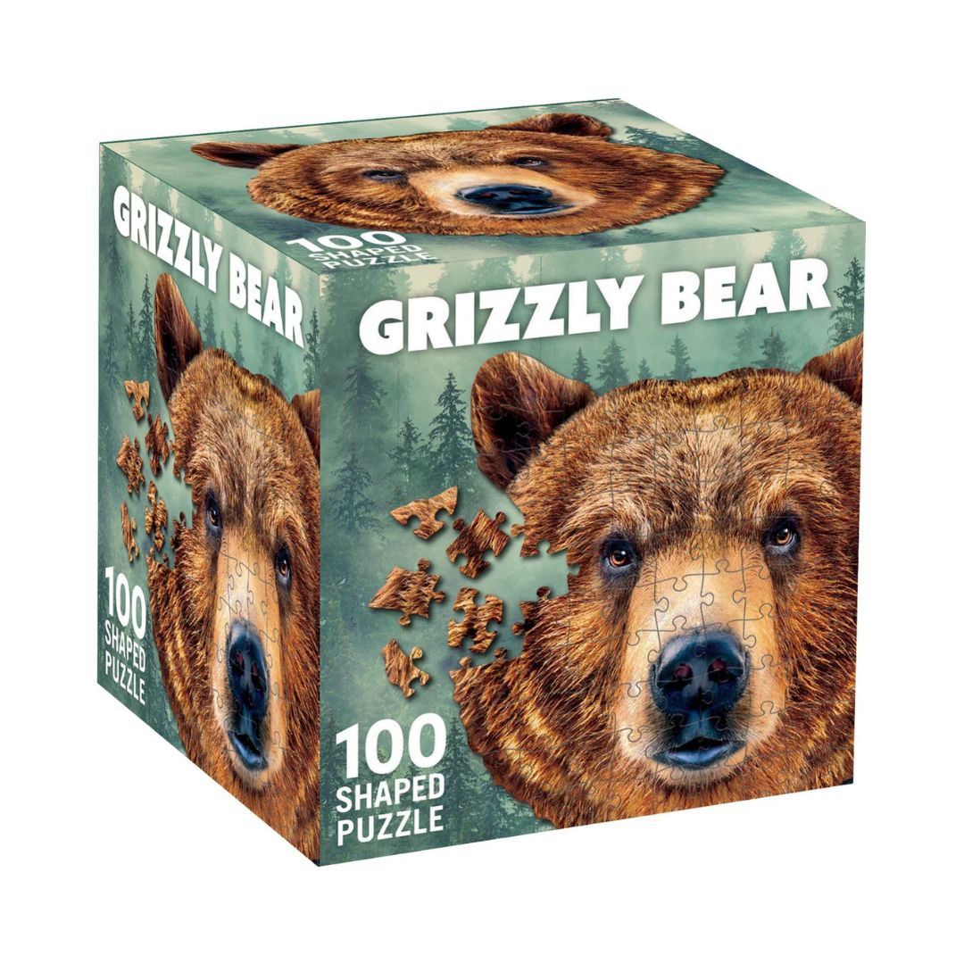 Image of 100 Pc Puzzle – Grizzly Bear