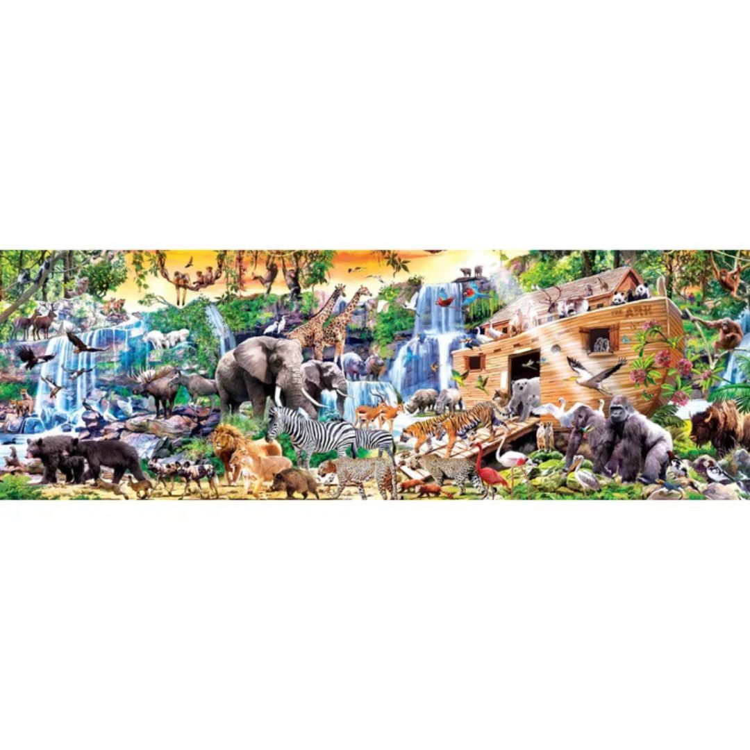 Image of 1000 Pc Panoramic Puzzle – Noah’s Ark