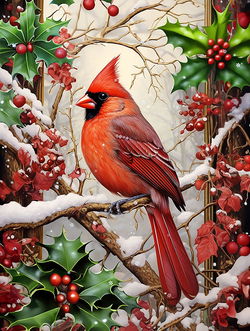 Image of 500 Pc Puzzle – Cardinal Carols