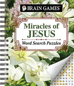 Image of Brain Games – Miracles of Jesus Word Search Puzzles