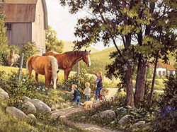 Image of Puzzle Summer Horses 500 pc