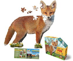 Image of Puzzles Shaped Jr. I Am Lil’ Fox 100 pc
