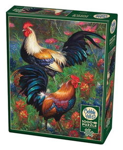 Image of Puzzle Roosters 1000pc