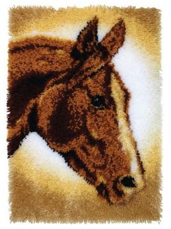 Image of Latch Hook Kit Horse