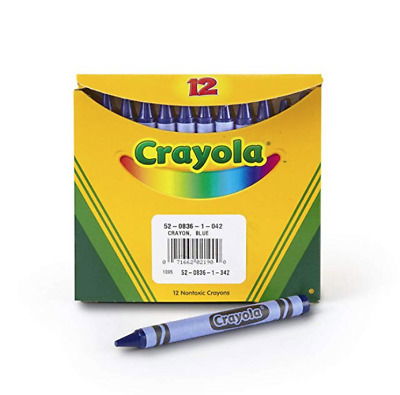 Image of DWSO Crayons 12 Blue