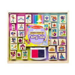 Image of Deluxe Wooden Stamp Set Fairy