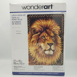 Image of Latch Hook Kit Lion 27’X40”