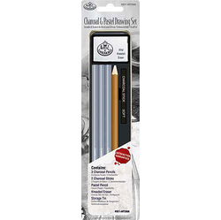 Image of Mini Tin Charcoal & Pastel Drawing Set