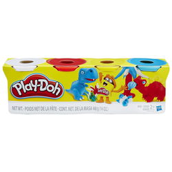 Image of Play-Doh 4-Pack of Classic Colours