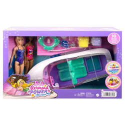 Image of Barbie Mermaid Boat and Accessories
