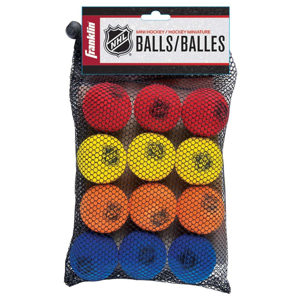Image of NHL Mini Foam Hockey Balls 12pk