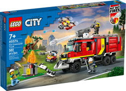 Image of Lego City Fire Command Truck 60374