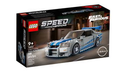 Image of Lego Speed Champions 2 Fast 2 Furious Nissan Skyline GT-R (R34) 76917