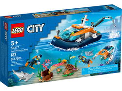 Image of Lego City Explorer Diving Boat 60377