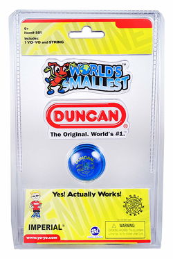 Image of World’s Smallest Duncan Yo-Yo