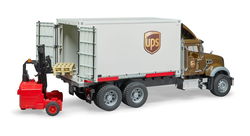 Image of Mack Granite UPS Logistics and Forklift