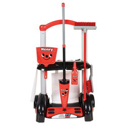 Image of Henry Cleaning Trolley (Red)