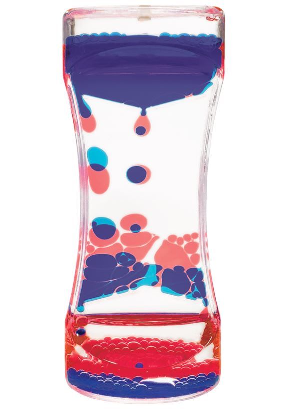 Image of Liquid Motion Bubbler Red & Blue