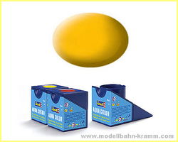 Image of Revell Paint Aqua Color, Yellow, Matt 18ml, RAL