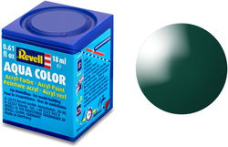 Image of Revell Paint Aqua Color, Mossy Green, Gloss, 18ml, RAL